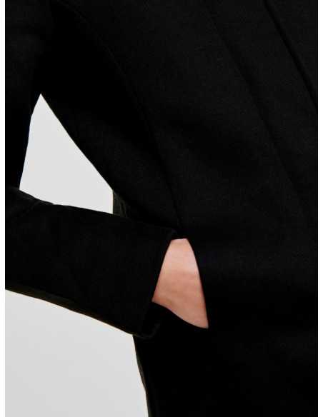 Abrigo paño capucha cremallera clecks ONLY Modelo 15142911