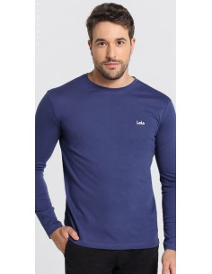 Camiseta manga larga anagrama pequeño pecho LOIS Modelo 184153742