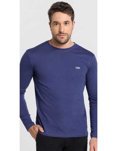 Camiseta manga larga anagrama pequeño pecho LOIS Modelo 184153742