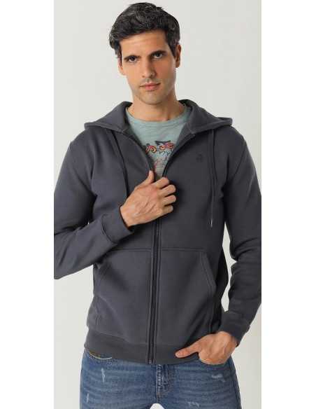 Sudadera capucha cremallera LOIS Modelo 164483023