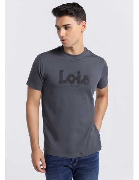 Camiseta manga corta letras pecho LOIS Modelo 157253322
