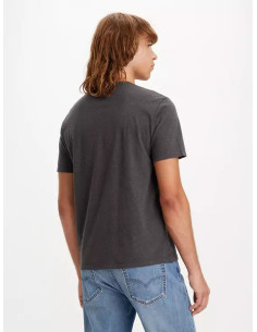 Camiseta gris oscuro manga corta anagrama pequeño bordado LEVI'S Modelo 566050149 2
