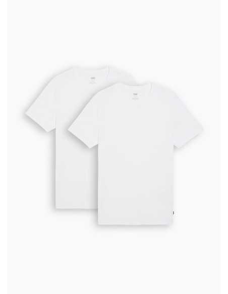 Camiseta manga corta blanca básica cuello redondo LEVI'S