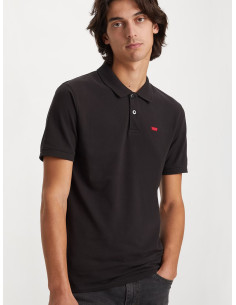 Polo negro manga corta negro piqué LEVI'S Modelo A48420015
