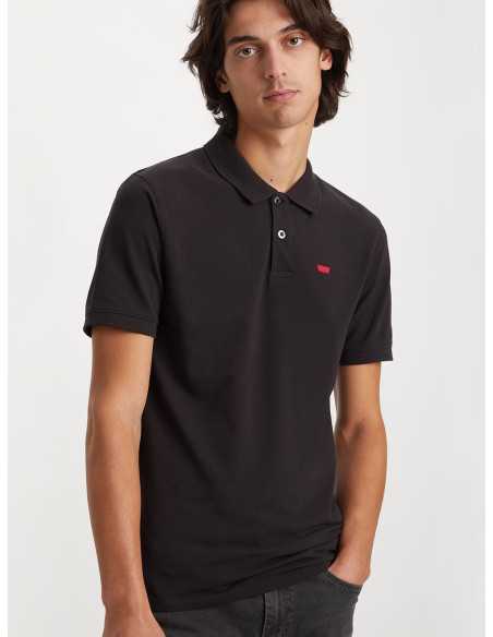 Polo negro manga corta negro piqué LEVI'S Modelo A48420015