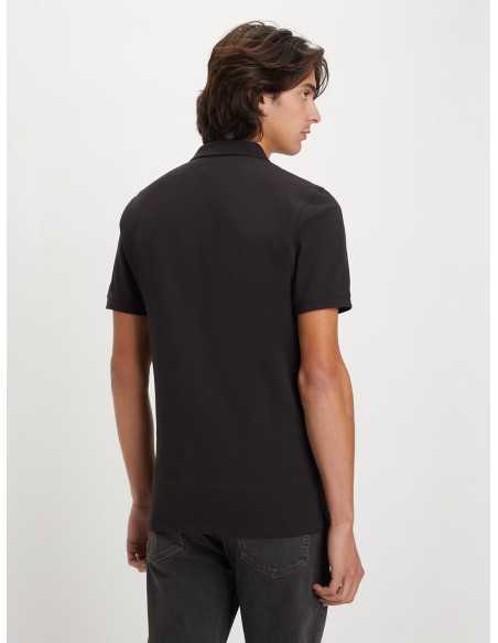 Polo negro manga corta negro piqué LEVI'S Modelo A48420015