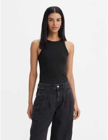 Camiseta canale negra tipo nadadora LEVI'S Modelo A73260000