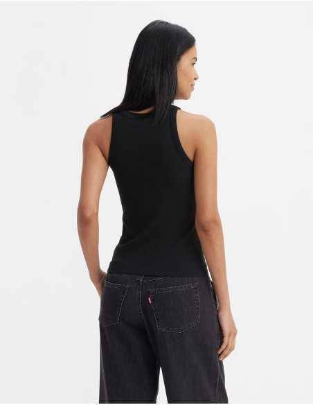 Camiseta canale negra tipo nadadora LEVI'S Modelo A73260000