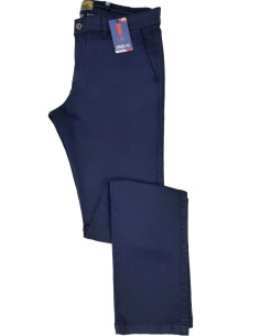 Pantalón largo bolsillo laterasl pitillo SINIGUAL modelo 12005
