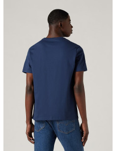 Camiseta manga corta marino cuello redondo anagrama bordado LEVI'S Modelo 566050017 2