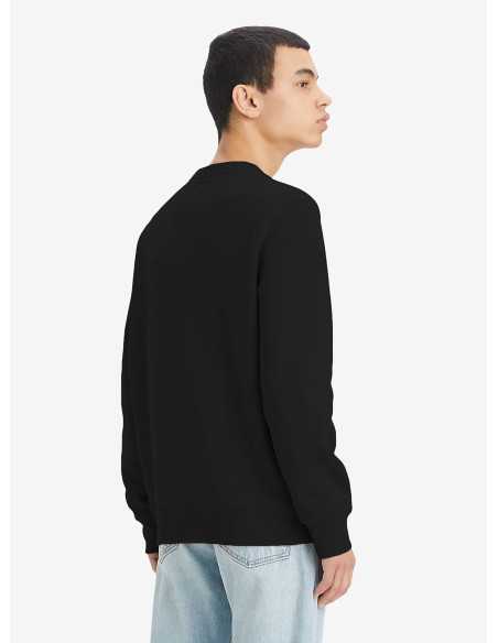 Sudadera negra cuello redondo anagrama bordado LEVI'S Modelo 359090003