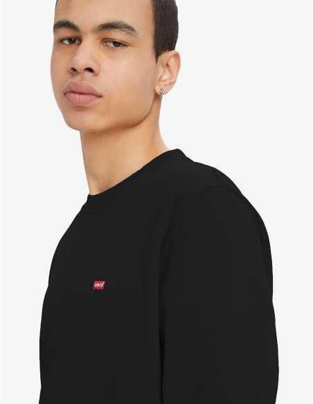 Sudadera negra cuello redondo anagrama bordado LEVI'S Modelo 359090003