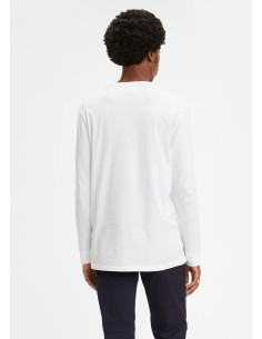 Camiseta blanca manga larga anagrama bordado LEVI'S Modelo 728480000 2