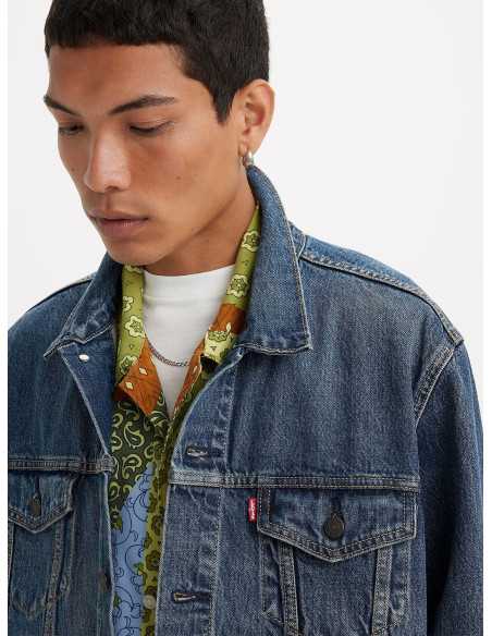Cazadora vaquera color desgastado bolsillos LEVI'S Modelo 723340573