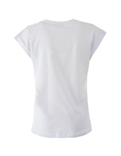 Camiseta manga corta letras pedrería YES-ZEE 2