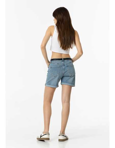 Short vaquero dobladillo bajo TIFFOSI modelo 10056127