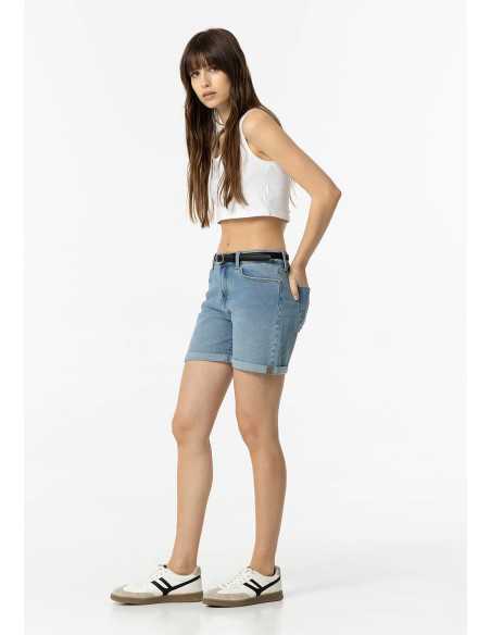 Short vaquero dobladillo bajo TIFFOSI modelo 10056127