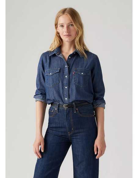 Camisa manga larga vaquera botones nacar LEVI'S modelo 167860016