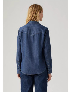 Camisa manga larga vaquera botones nacar LEVI'S modelo 167860016 2