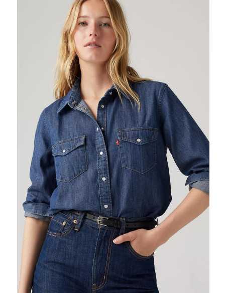 Camisa manga larga vaquera botones nacar LEVI'S modelo 167860016