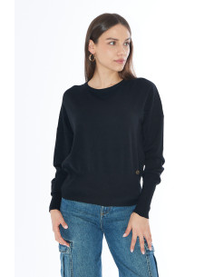 Suéter manga larga punto cuello redondo YES-ZEE modelo M051-RU00