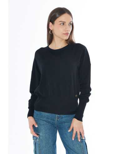 Suéter manga larga punto cuello redondo YES-ZEE modelo M051-RU00