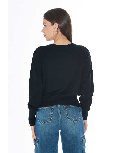 Suéter manga larga punto cuello redondo YES-ZEE modelo M051-RU00