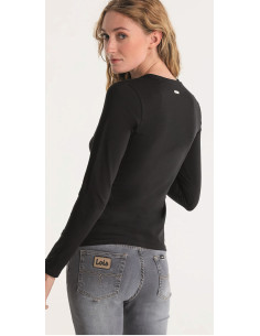 Camiseta manga larga pedrería pecho LOIS modelo 422882659 2