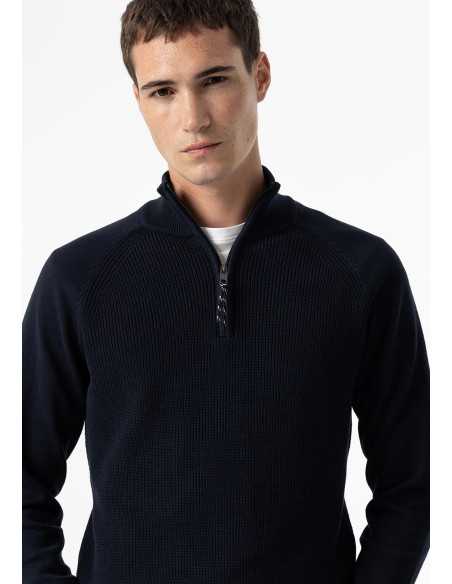 Suéter manga larga punto cuello cremallera TIFFOSI modelo 10056934