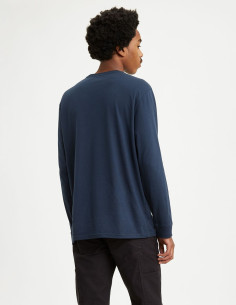 Camiseta manga larga anagrama pecho cuello redondo LEVIS 2