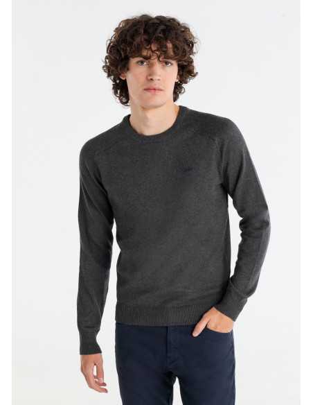 Suéter manga larga punto fino cuello redondo LOIS Modelo 171483125