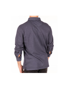 Polo manga larga tejido rayado UNNATI modelo 124117 2
