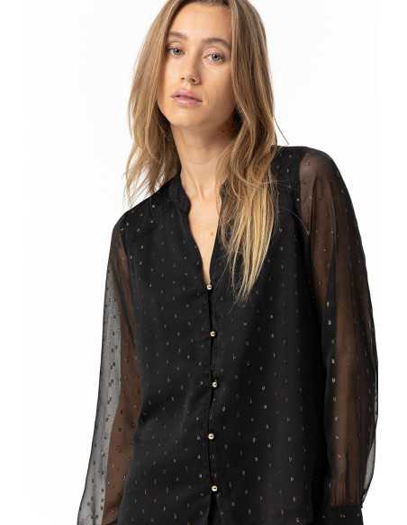 Camisa manga larga brillo estampado TIFFOSI modelo 10060705