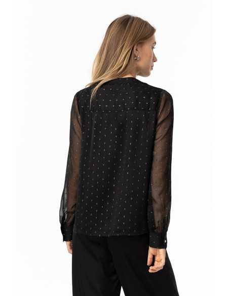 Camisa manga larga brillo estampado TIFFOSI modelo 10060705