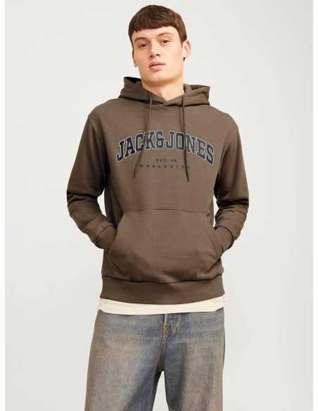 Sudadera capucha logo pecho JACK&JONES modelo 12256521
