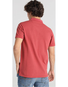 Polo manga corta pique anagrama bordado pequeño LOIS modelo 132553878 2