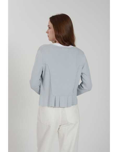 Chaqueta abierta punto YES-ZEE modelo 1017 - M416/LG00