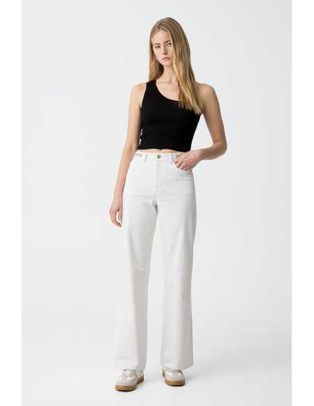 Pantalón vaquero ancho tiro alto TIFFOSI modelo 10059378