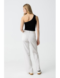 Pantalón vaquero ancho tiro alto TIFFOSI modelo 10059378 2