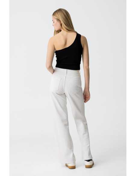 Pantalón vaquero ancho tiro alto TIFFOSI modelo 10059378