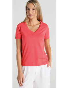 Camiseta manga corta cuello pico LOIS modelo 42265-2498