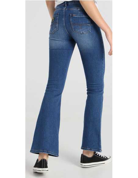 Pantalón vaquero modelo pushy flare-magic campana LOIS modelo 20768-2618
