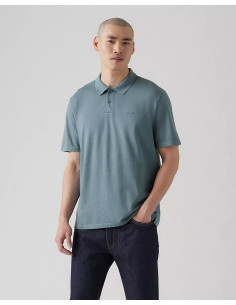 Polo manga corta liso logotipo bordado LEVI'S modelo A67350024