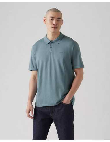 Polo manga corta liso logotipo bordado LEVI'S modelo A67350024