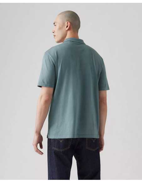 Polo manga corta liso logotipo bordado LEVI'S modelo A67350024