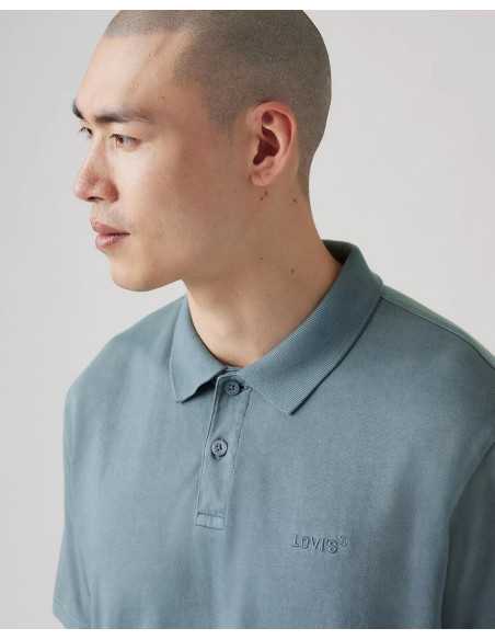 Polo manga corta liso logotipo bordado LEVI'S modelo A67350024