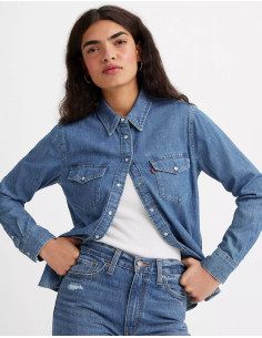 Camisa manga larga vaquera botones nacar LEVI'S modelo 167860017