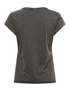 Camiseta manga corta letras pedrería ONLY modelo 15361937 2