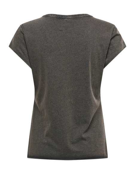 Camiseta manga corta letras pedrería ONLY modelo 15361937
