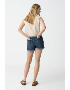 Short vaquero tiro alto TIFFOSI modelo 10061785 2